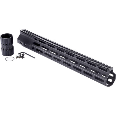 Wilson Combat LR-308 High Profile MLOK Rail 14.6" Free-Float Handguard Aluminum Black