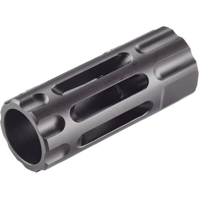 Wilson Combat AR-15 Q-Comp .223/5.56 Hybrid Break and Compensator Threaded 1/2"x28 Steel Black Finish
