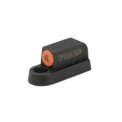 Night Fision Perfect Dot Tritium Night Sight CZ P-07/P-09 Orange Front Ring Black Housing