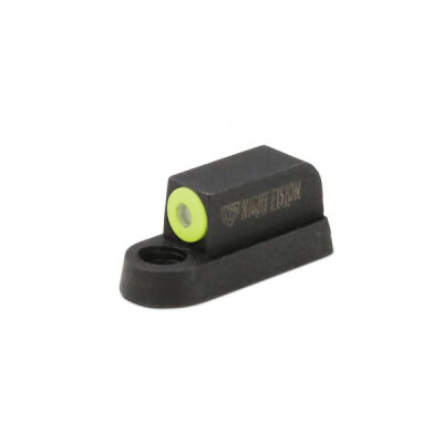 Night Fision Perfect Dot Tritium Night Sight CZ P-07/P-09 Yellow Front Ring Black Housing