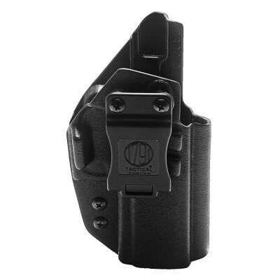 1791 Gunleather Tactical Kydex Multi-Fit IWB Holster for SIG Sauer P320 Semi Auto Pistols Right Hand Draw Kydex Black