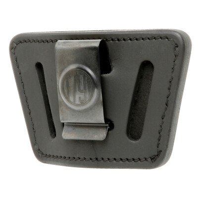 1791 Gunleather Universal IWB/OWB Holster for Sub-Compact/Large Frame Semi Auto Pistols Ambidextrous Draw Leather Black