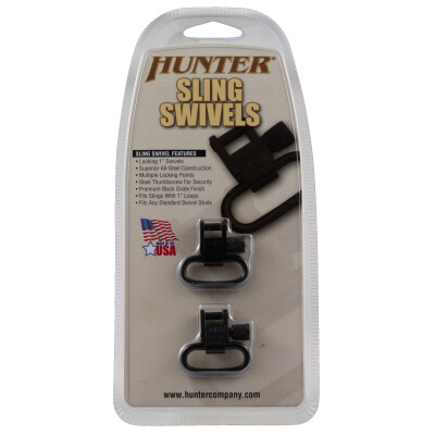 Hunter Company Sling Swivels Fits 1" Slings Steel Black