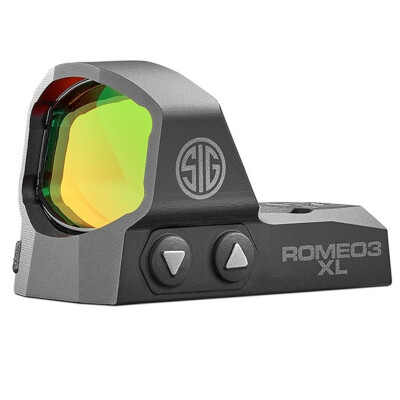 SIG Sauer Romeo3XL Reflex Sight 3 MOA Red Dot Picatinny Rail Mount Black