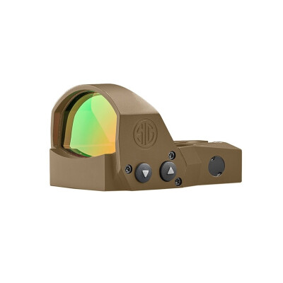 SIG Sauer ROMEO 1 PRO Micro Red Dot Sight 6 MOA Red Dot FDE