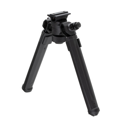 Magpul Bipod for A.R.M.S 17S Style Mount 6.3"/10.3" Adjustable Bipod 6061-T6 Aluminum Hard Coat Anodized/Injection Molded Polymer Black Finish