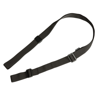 Magpul RLS Two Point Standard Weapon Sling Chafe Resistant 1.25" Nylon Mesh Webbing Reinforced High Strength Injection Molded Polymer Hardware Matte Black Finish