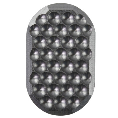 Phase 5 Weapons Systems AR-15 Dimpled Magazine Release Billet Aluminum Anodized Finish Grey