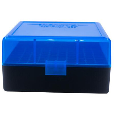 Berry's Ammo Box 223/5.56 100 Round Polymer Blue/Black