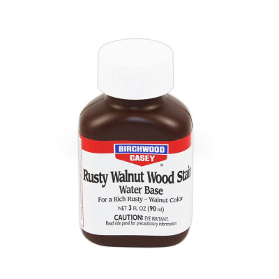 Birchwood Casey Rusty Walnut Wood Stain 3oz Bottle