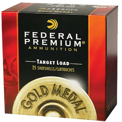 Federal Premium Gold Medal Plastic 410 Bore Ammunition 2-1/2" #8.5 Lead Shot 1/2 Ounce 1230 fps