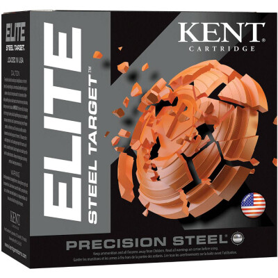 Kent Elite Steel Target 12 Gauge Ammunition 25 Rounds 2-3/4" #7 Steel