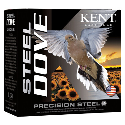 Kent Cartridge Steel Dove 12 Gauge Ammunition 25 Rounds 2-3/4" #6 Lead 1oz