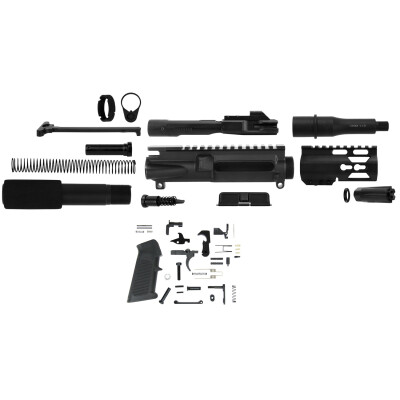 TacFire AR-15 Complete Pistol Build Kit KeyMod 9mm Luger