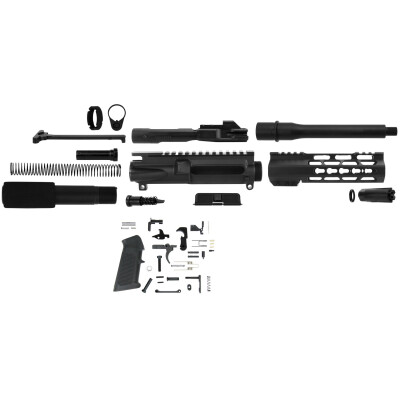 TacFire AR-15 Complete Pistol Build Kit KeyMod 9mm Luger