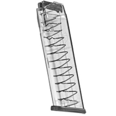 Elite Tactical Systems Magazine Fits SIG Sauer P320 9mm Luger 17 Rounds Translucent Body