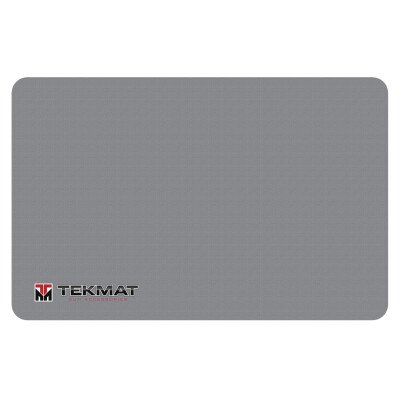 TekMat Plain Logo 17" Gun Cleaning Mat Gray