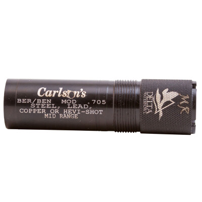 Carlson's Beretta/Benelli Mobil 12 Gauge Delta Waterfowl Extended Choke Tubes MR Choke Stainless Steel Black Finish
