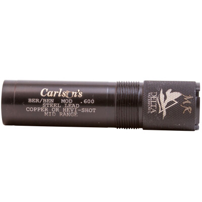 Carlson's Beretta/Benelli Mobil 20 Gauge Delta Waterfowl Extended Choke Tubes MR Choke Stainless Steel Black Finish