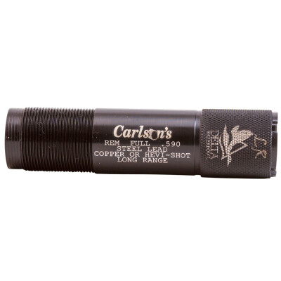 Carlson's Rem Choke 20 Gauge Delta Waterfowl Extended Choke Tubes LR Choke Stainless Steel Black Finish