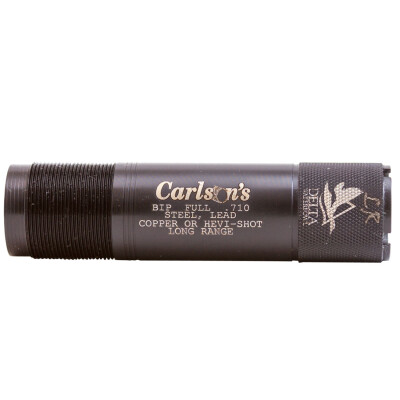 Carlson's Browning Invector Plus 12 Gauge Delta Waterfowl Extended Choke Tube LR Choke Stainless Steel Black Finish