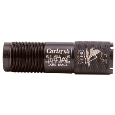 Carlson's Mossberg 500 20 Gauge Delta Waterfowl Extended Choke Tube LR Choke Stainless Steel Black Finish
