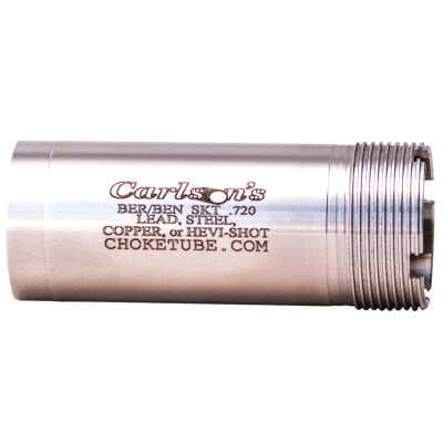 Carlson's Flush Mount Choke Tube Beretta/Benelli Mobil 12 Gauge Skeet Choke Stainless Steel