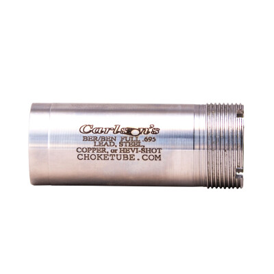 Carlson's Flush Mount Choke Tube Beretta/Benelli Mobil 12 Gauge Full Choke Stainless Steel