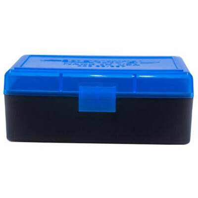 Berry's 403 Ammo Box .38/.357 50 Round Polymer Blue/Black