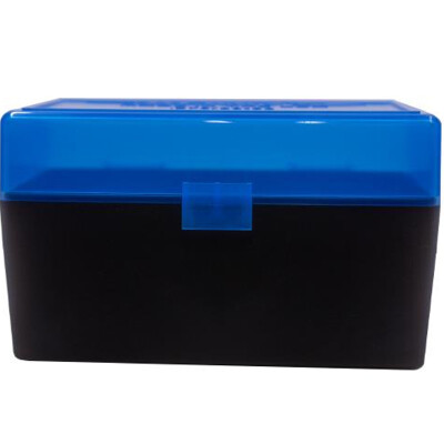 Berry's Ammo Box .243/.308 50 Round Polymer Blue/Black