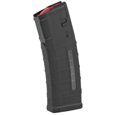 Magpul PMAG Windowed LWRC Six8 Magazine 6.8mm Remington SPC 30 Rounds Polymer Black