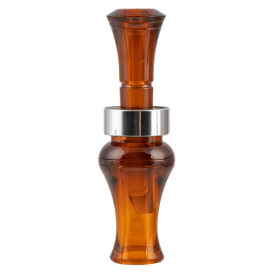 Echo Calls Open Water Double Reed Duck Call Polycarbonate Bourbon