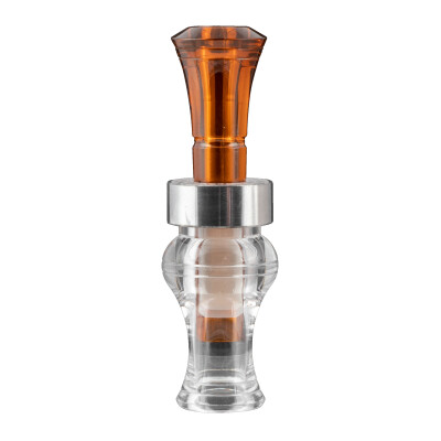 Echo Calls Timber Double Reed Duck Call Acrylic Bourbon