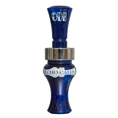 Echo Calls ODB Single Reed Duck Call Acrylic Pearl Blue