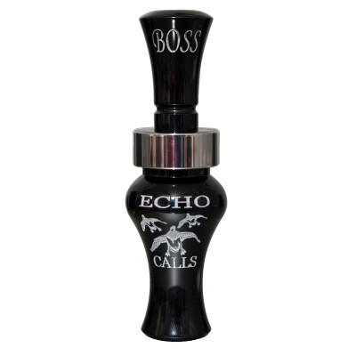 Echo Calls Boss Single Reed Duck Call Acrylic Black