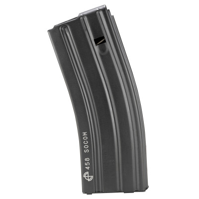 DURAMAG by CProductsDefense AR-15 SS Magazine .458 SOCOM 10 Rounds Stainless Steel Matte Black Finish