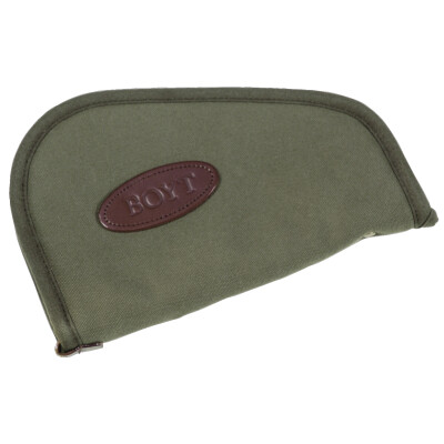 Boyt Harness Company Heart-Shaped Handgun Case 8" OD Green
