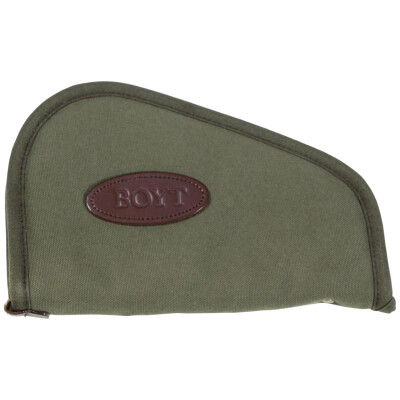 Boyt Harness Company Heart-Shaped Handgun Case 10" OD Green