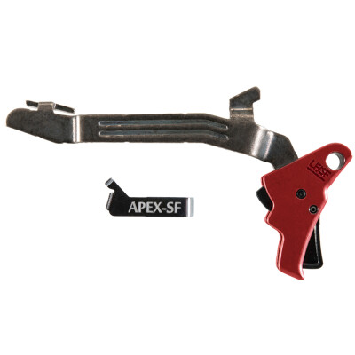 Apex Action Enhancement Kit fits Glock G43, G43X, G48 Black and Red