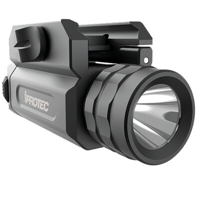 iProTec RM230 Tactical Weapon Light 230 Lumen CR123 Battery Rail Mounted Aluminum Anodized Black 6566