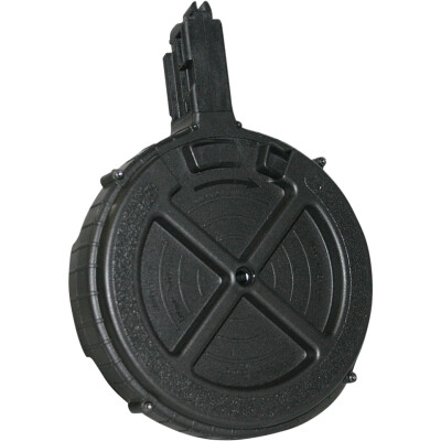 German Sport Guns GSG-16 Rotary Drum Magazine .22 Long Rifle 110 Rounds Polymer Matte Black