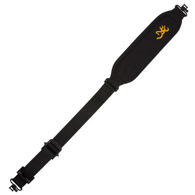 Browning Corporate Rifle Sling 25.5" - 39" Included Swivels Nylon Black