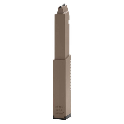 Kriss USA Vector 30 Round Magazine .22 Long Rifle Polymer Flat Dark Earth