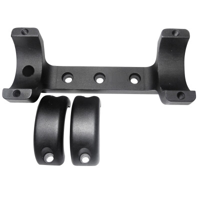 DNZ Game Reaper Scope Rings and Base Combo fits Newer CVA Rifles 30mm Tube X-High Height Black