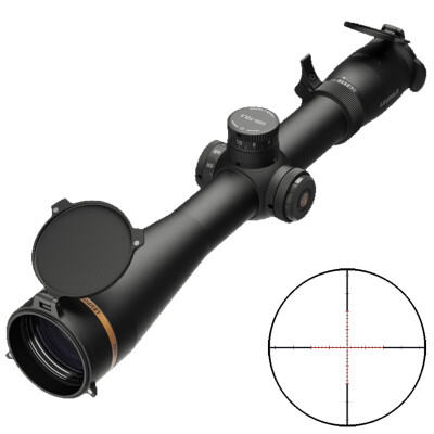 Leupold VX-6HD 4-24x52 Riflescope Illuminated TMOA Reticle 34mm Tube CDS-TZL3 Dials 1/4 MOA Adjustments Second Focal Plane Aluminum Matte Black Finish