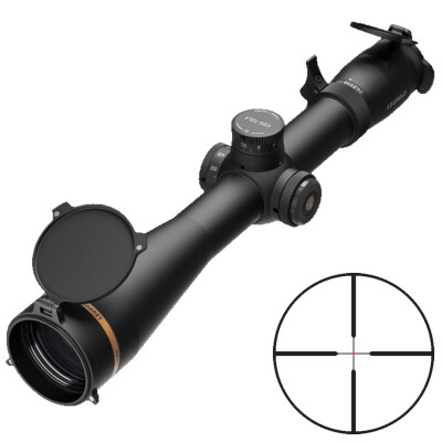 Leupold VX-6HD 4-24x52 Riflescope Illuminated Firedot Duplex Reticle 34mm Tube CDS-TZL3 Dials 1/4 MOA Adjustments Second Focal Plane Aluminum Matte Black Finish