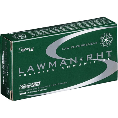 Speer Lawman RHT .40 S&W 125 Grain Frangible 900 fps 50 rounds