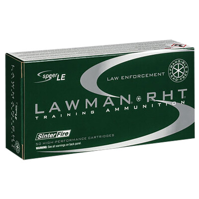 Speer Lawman RHT .45 ACP 155 Grain Frangible 50 rounds