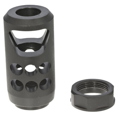 Ruger American Rifle .450 Bushmaster Muzzle Brake Threaded 11/16x24 Alloy Steel Matte Black