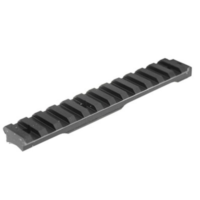 Ruger American Rifle Picatinny Scope Base Rail Short Action Calibers Billet Aluminum Hard Coat Anodized Matte Black
